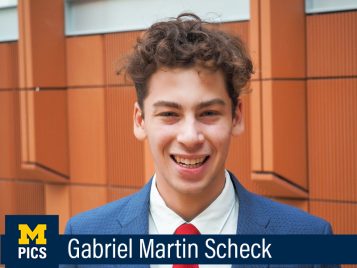 Gabriel Martin Scheck, Bachelor of Arts, International Studies